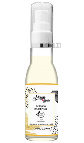 Mirah Belle Shikakai Anti Dandruff Hair Spray: Buy bottle of 100 ml Spray  at best price in India | 1mg