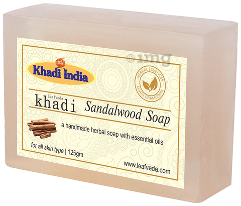 Khadi Leafveda Sandalwood Soap Buy packet of 125.0 gm Soap at