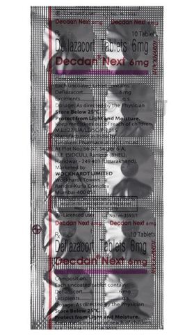 Decdan Next 6mg Tablet image Decdan Next 6mg Tablet image