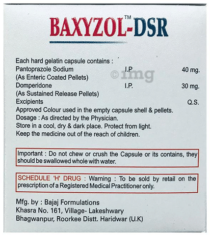Baxyzol-DSR Capsule image Baxyzol-DSR Capsule image