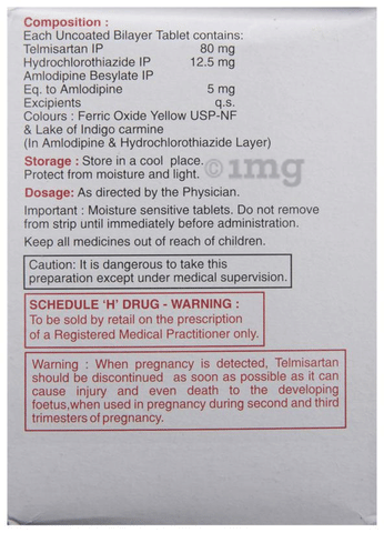 Telma-AM H 80 Tablet image Telma-AM H 80 Tablet image