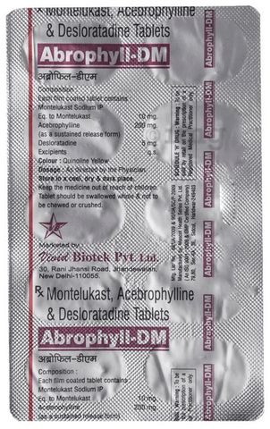 Abrophyll-DM Tablet image