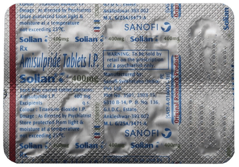 Solian 400mg Tablet image