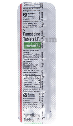 Topcid 40 Tablet image