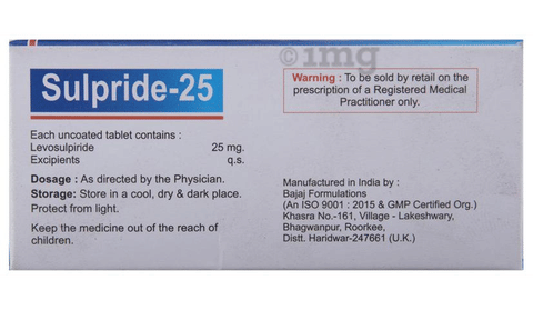 Sulpride 25 Tablet image