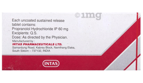 Provanol SR 60 Tablet image