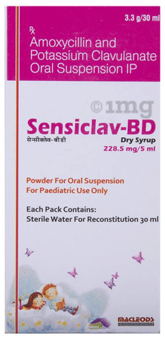Sensiclav BD 228.5mg Dry Syrup