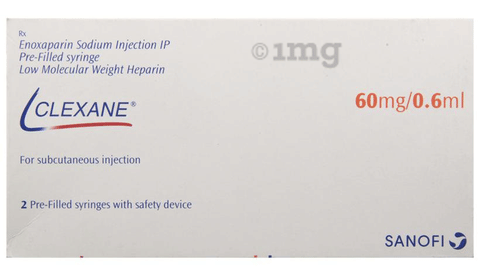 Clexane 60mg Injection (0.6ml Each) image
