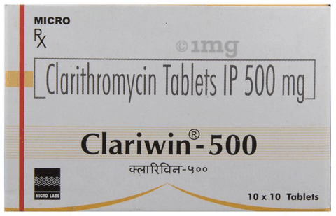 Clariwin 500 Tablet image