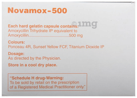 Novamox 500 Capsule image