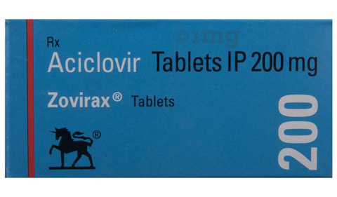 Zovirax 200 Tablet image