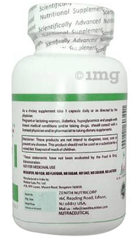 Zenith Nutrition Glutathione, NAC & Vitamin-C Capsule