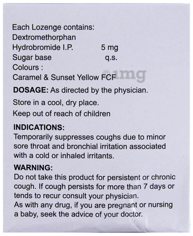 Alex Cough Lozenges Lemon Ginger image Alex Cough Lozenges Lemon Ginger image