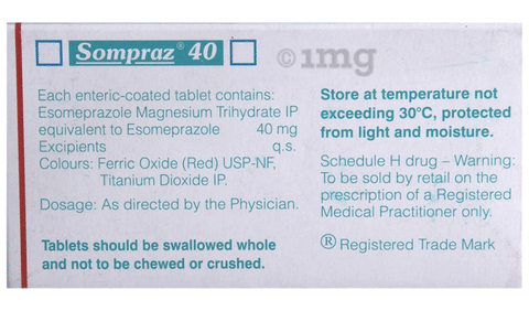 Sompraz 40 Tablet image