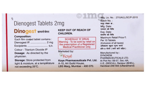 Dinogest Tablet image