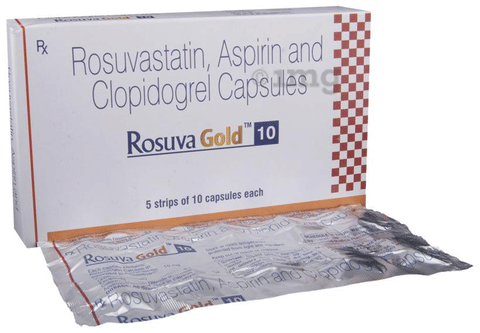 Rosuva Gold 10 Capsule image Rosuva Gold 10 Capsule image