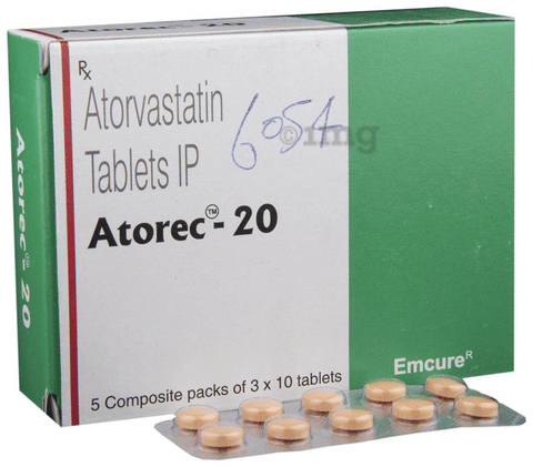 Atorec 20 Tablet 1