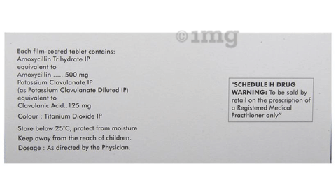 Bactoclav 625 Tablet image