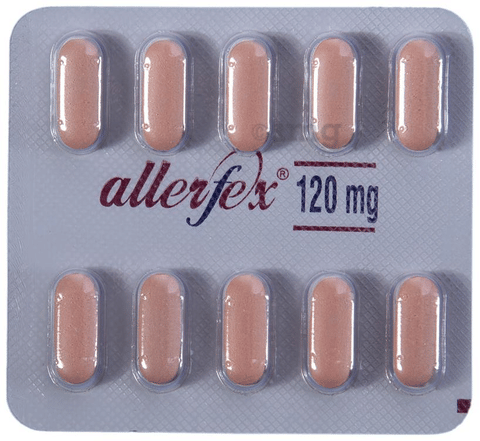 Allerfex 120mg Tablet image