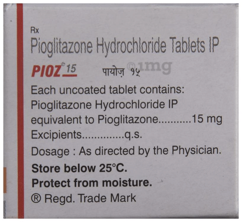 Pioz 15 Tablet image