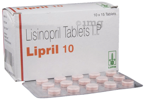 Lipril 10 Tablet image