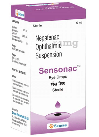 Sensonac Eye Drops image