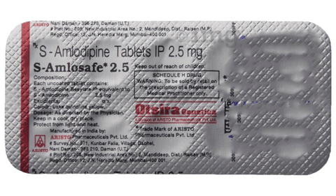 S-Amlosafe 2.5 Tablet image S-Amlosafe 2.5 Tablet image