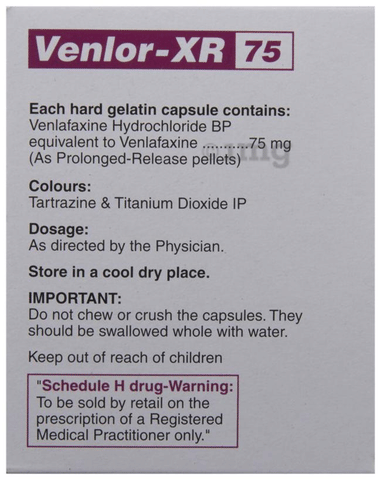 Venlor-XR 75 Capsule image
