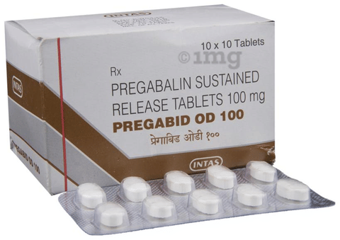 pregabID OD 100 Tablet SR image pregabID OD 100 Tablet SR image