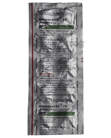 Omnacortil 10 Tablet DT image