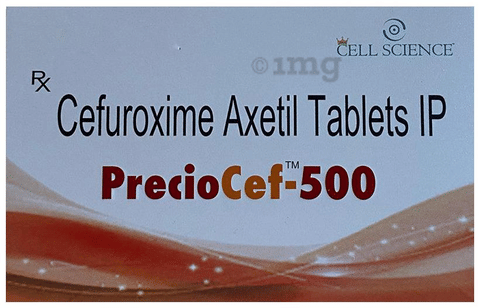 Preciocef 500 Tablet image