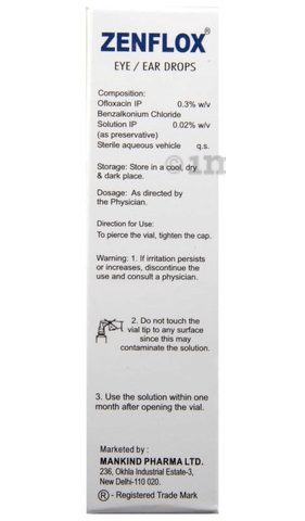 Zenflox Eye/Ear Drop image