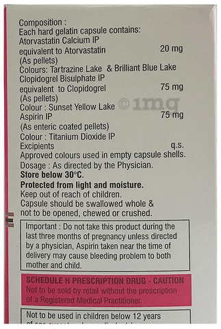 Atorec Gold 20 Capsule image