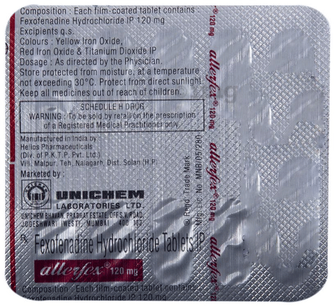 Allerfex 120mg Tablet image