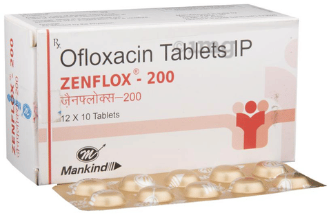 ZENflox 200 Tablet image