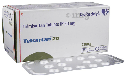 Telsartan 20 Tablet image Telsartan 20 Tablet image