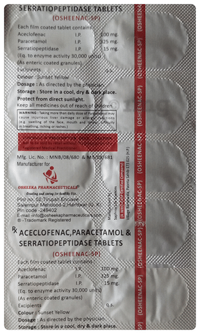 Osheenac-SP Tablet image Osheenac-SP Tablet image