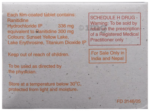 Zinetac 300mg Tablet image Zinetac 300mg Tablet image