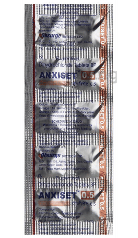 ANXISet 0.5 Tablet image ANXISet 0.5 Tablet image
