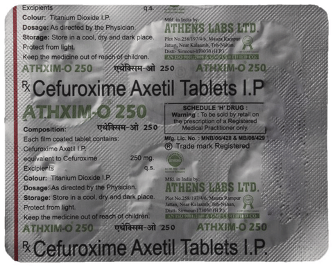Athxim-O 250 Tablet image