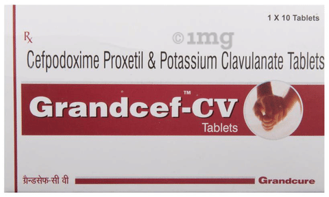 Grandcef-CV Tablet image Grandcef-CV Tablet image
