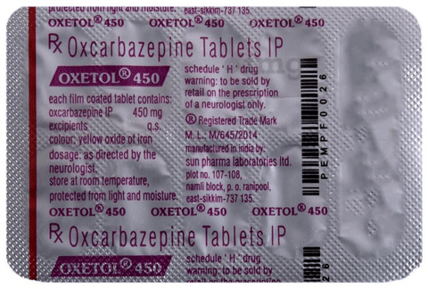 Oxetol 450 Tablet image