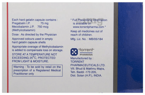 Pregalin X 75 Capsule image