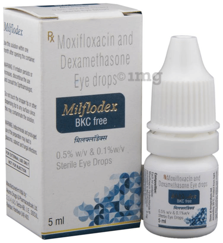 Milflodex BKC Free Eye Drop