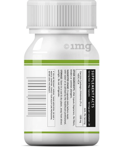 Inlife Garcinia Cambogia (60% HCA) 1200mg Per Serving ...