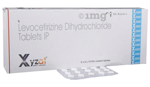 Xyzal Generic Levocetirizine Dihydrochloride 5 mg 90 ct (Generic