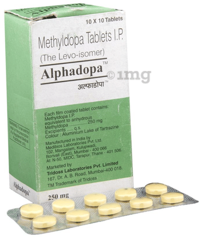 Alphadopa Tablet image