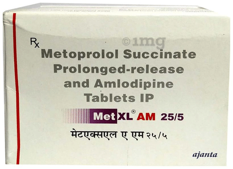 Met XL AM 25/5 Tablet PR