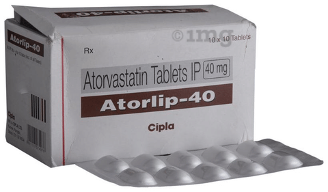 Atorlip 40 Tablet image