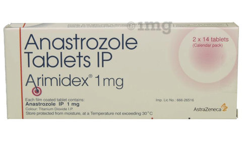 Arimidex 1mg Tablet: View Uses, Side Effects, Price and Substitutes
